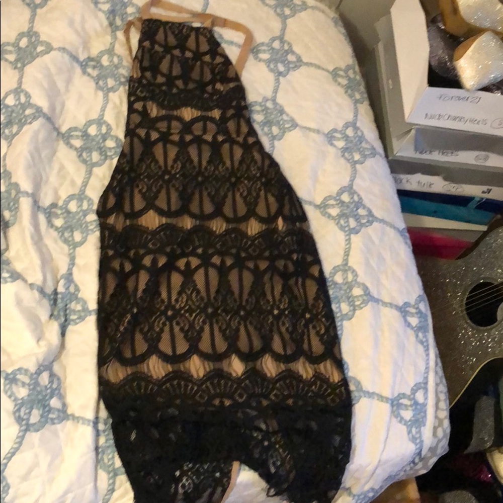 Black Lace Dress